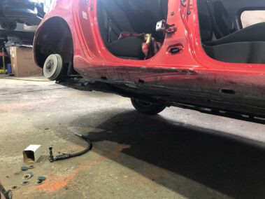 Unfallschaden Unterboden- Unfallreparatur in Reute- Lackiererei Werner Kobsch